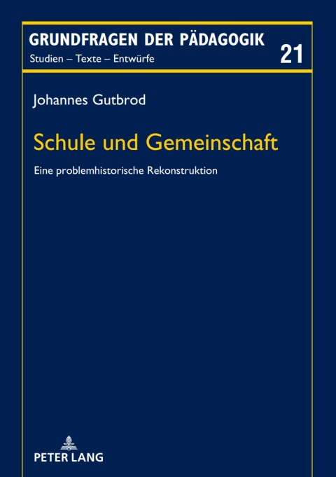 Cover image for book Schule und Gemeinschaft
