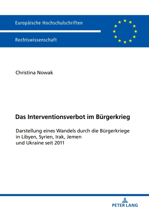 Cover image for book Das Interventionsverbot im Buergerkrieg