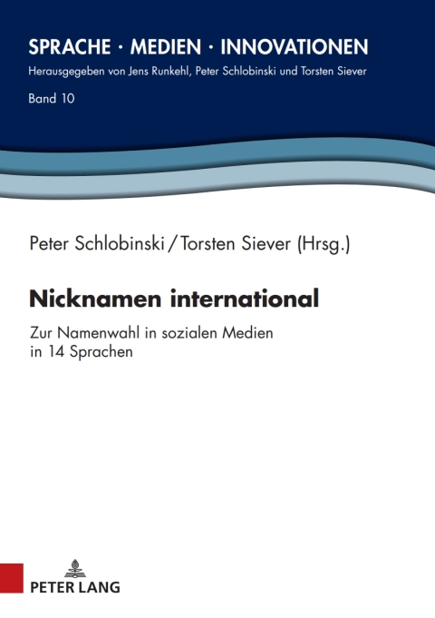 Cover image for book Nicknamen international