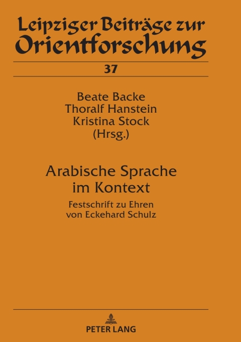 Cover image for book Arabische Sprache im Kontext