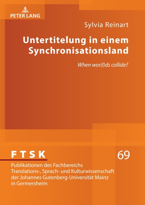 Cover image for book Untertitelung in einem Synchronisationsland