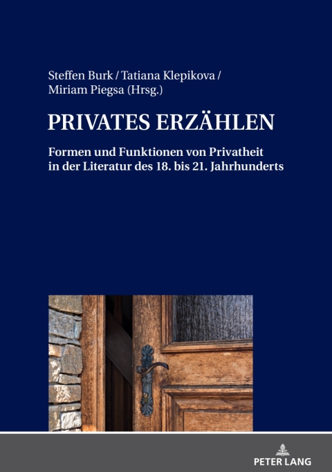 Cover image for book PRIVATES ERZAeHLEN