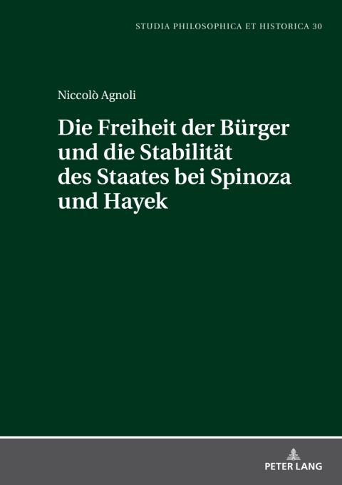 Cover image for book Die Freiheit der Buerger und die Stabiltaet des Staates bei Spinoza und Hayek