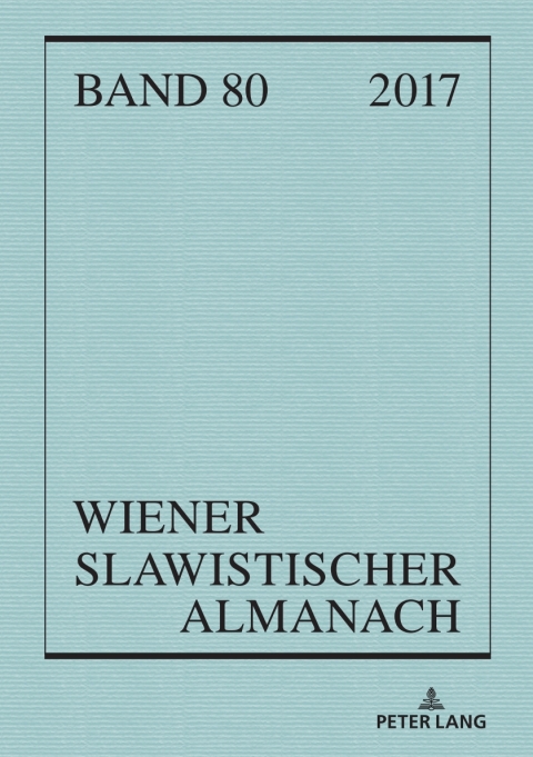 Cover image for book Wiener Slawistischer Almanach Band 80/2018