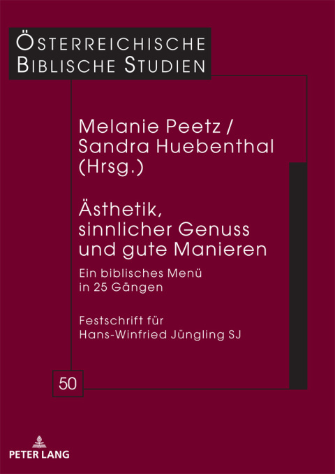 Cover image for book Aesthetik, sinnlicher Genuss und gute Manieren