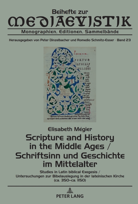 Cover image for book Scripture and History in the Middle Ages / Schriftsinn und Geschichte im Mittelalter