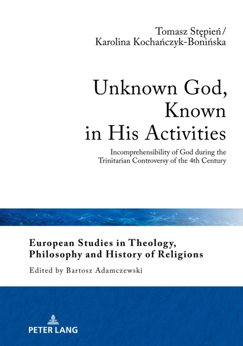 Cover image for book Unknown God, Known in His Activities