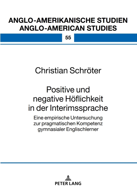 Cover image for book Positive und negative Hoeflichkeit in der Interimssprache