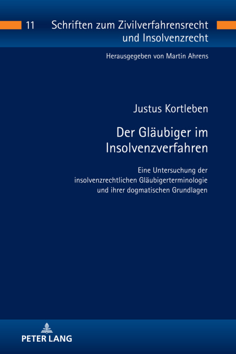 Cover image for book Der Glaeubiger im Insolvenzverfahren