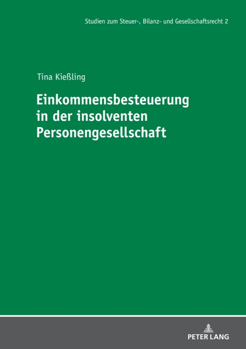 Cover image for book Einkommensbesteuerung in der insolventen Personengesellschaft