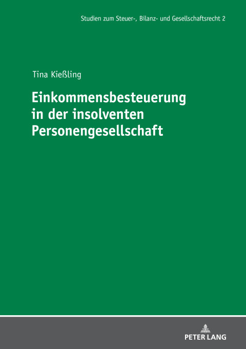 Cover image for book Einkommensbesteuerung in der insolventen Personengesellschaft