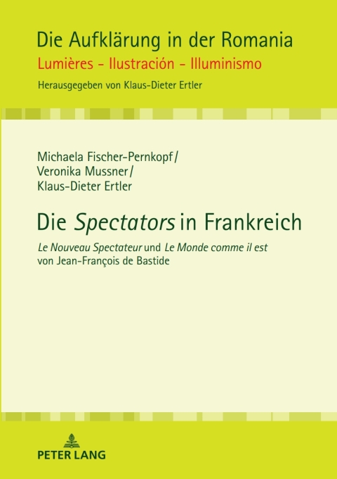 Cover image for book Die «Spectators» in Frankreich