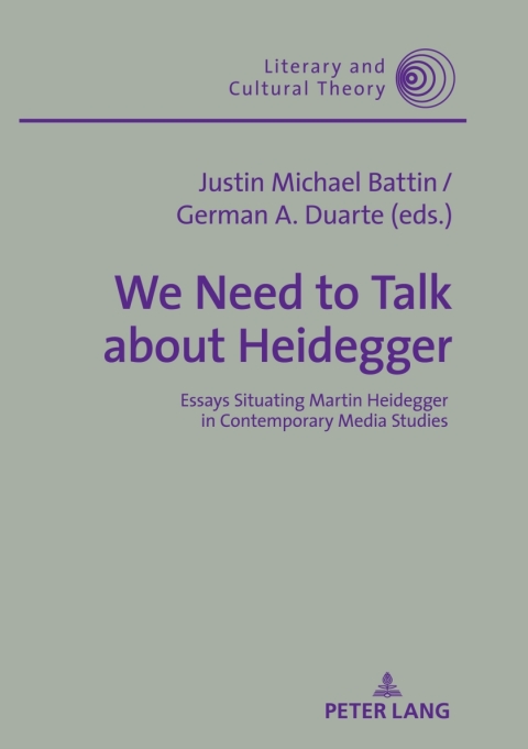 Cover image for book We Need to Talk About Heidegger