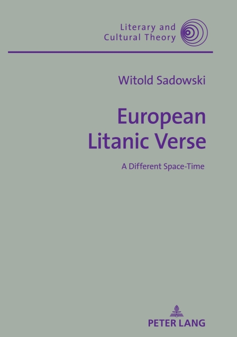 Cover image for book European Litanic Verse