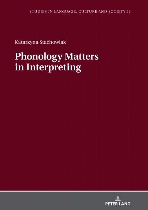 Cover image for book Phonology Matters in Interpreting