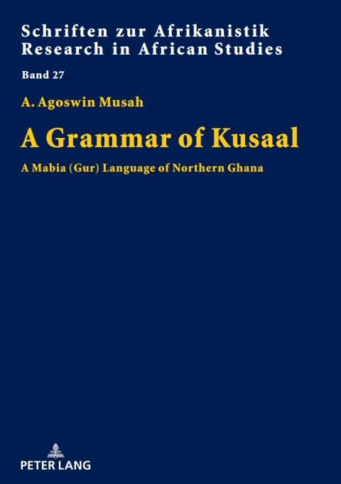Cover image for book A Grammar of Kusaal