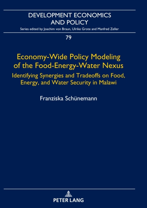 Cover image for book Economy-Wide Policy Modeling of the Food-Energy-Water Nexus