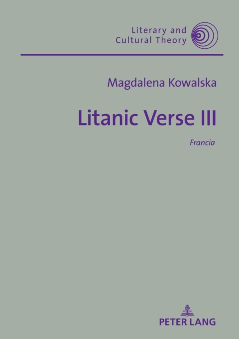 Cover image for book Litanic Verse III