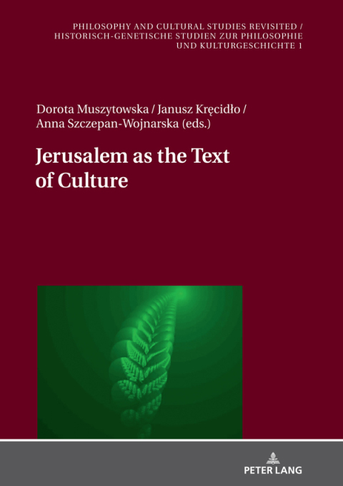 Cover image for book Jerusalem as the Text of Culture