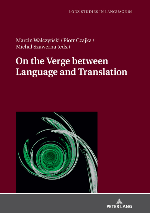 Cover image for book On the Verge Between Language and Translation