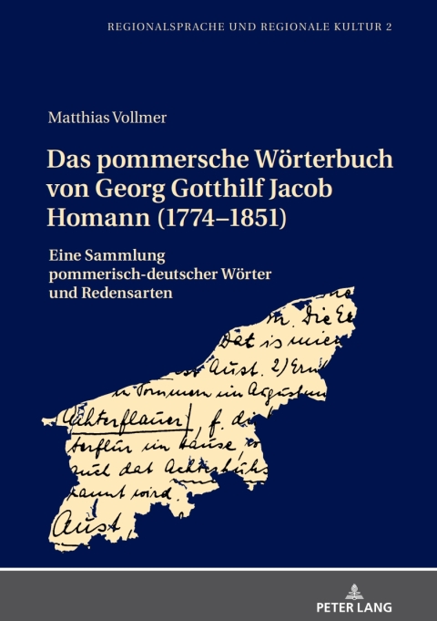 Cover image for book Das pommersche Woerterbuch von Georg Gotthilf Jacob Homann (1774–1851)