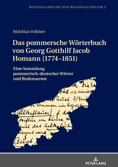 Cover image for book Das pommersche Woerterbuch von Georg Gotthilf Jacob Homann (1774–1851)