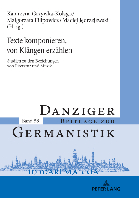 Cover image for book Texte komponieren, von Klaengen erzaehlen
