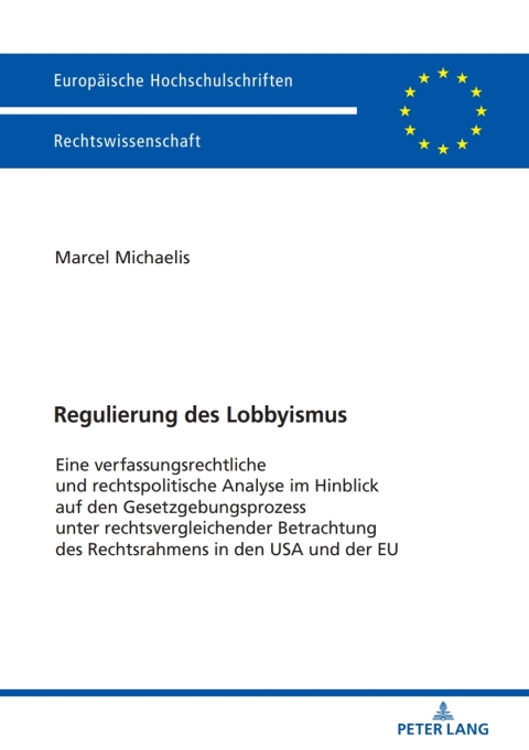 Cover image for book Regulierung des Lobbyismus