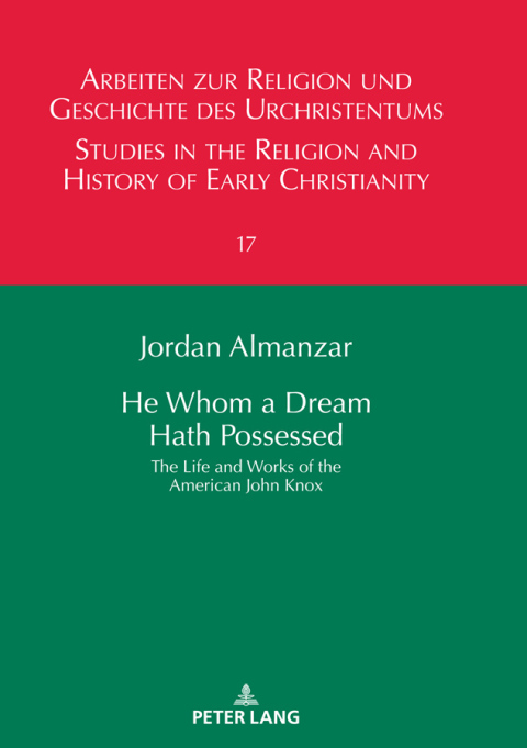 Cover image for book He Whom a Dream Hath Possessed