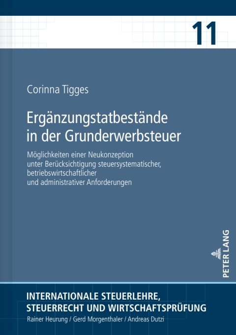 Cover image for book Ergaenzungstatbestaende in der Grunderwerbsteuer