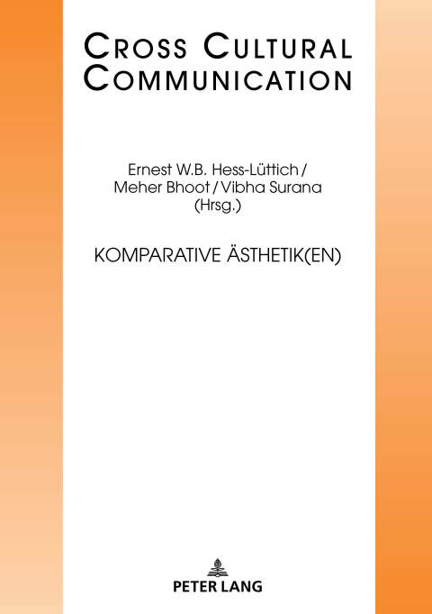 Cover image for book Komparative Aesthetik(en)