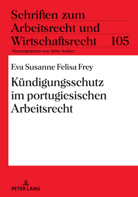 Cover image for book Kuendigungsschutz im portugiesischen Arbeitsrecht