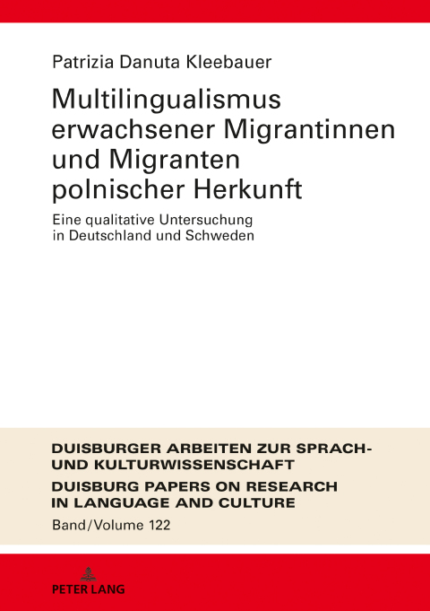 Cover image for book Multilingualismus erwachsener Migrantinnen und Migranten polnischer Herkunft