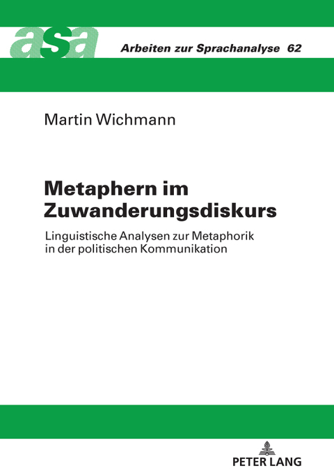 Cover image for book Metaphern im Zuwanderungsdiskurs