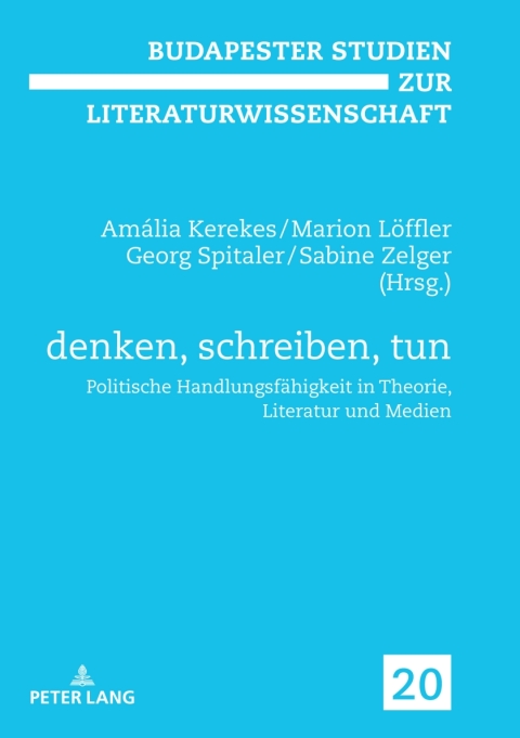 Cover image for book denken, schreiben, tun