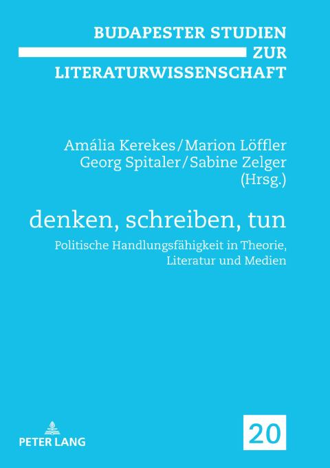 Cover image for book denken, schreiben, tun