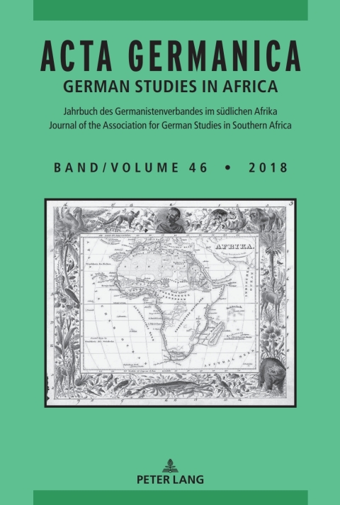 Cover image for book Acta Germanica