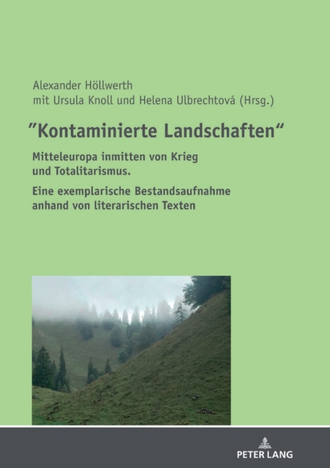 Cover image for book "Kontaminierte Landschaften"