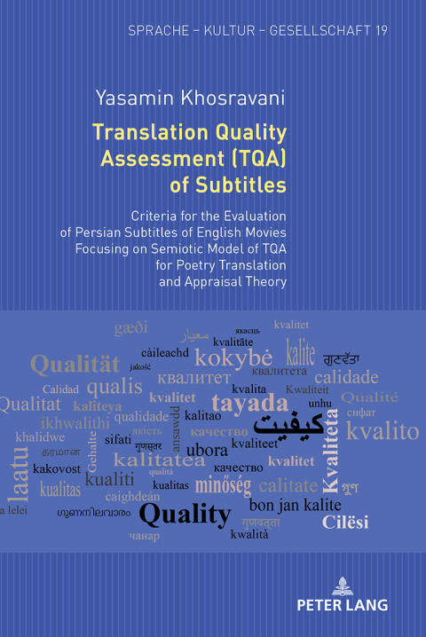 Cover image for book Translation Quality Assessment (TQA) of Subtitles