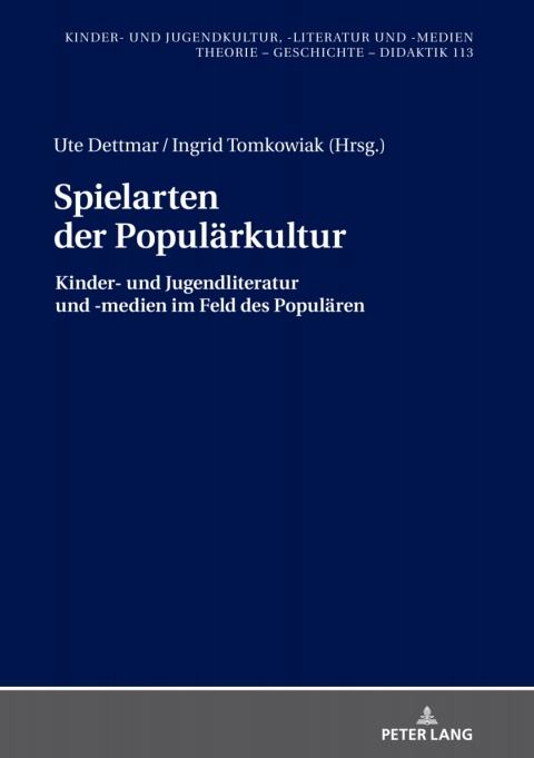 Cover image for book Spielarten der Populaerkultur