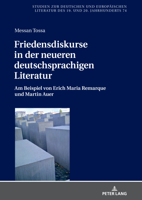 Cover image for book Friedensdiskurse in der neueren deutschsprachigen Literatur