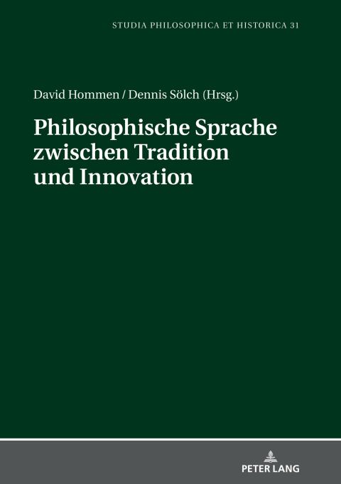 Cover image for book Philosophische Sprache zwischen Tradition und Innovation