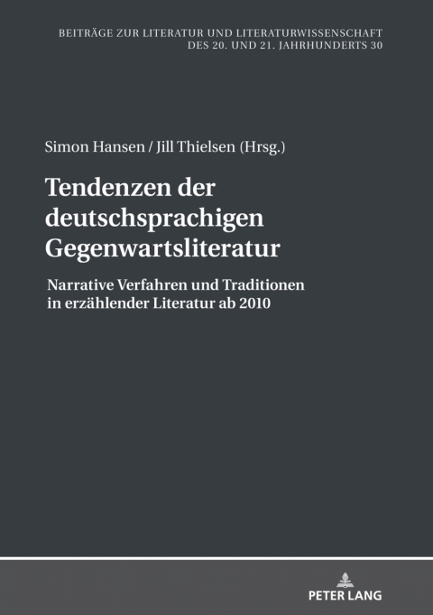 Cover image for book Tendenzen der deutschsprachigen Gegenwartsliteratur