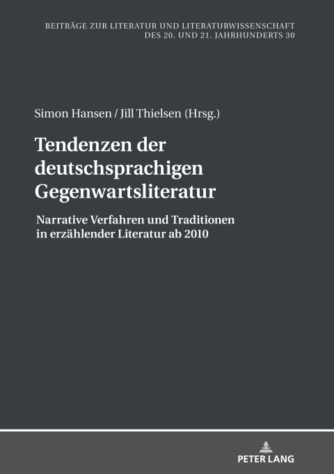 Cover image for book Tendenzen der deutschsprachigen Gegenwartsliteratur