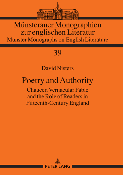 Cover image for book Poetry and Authority