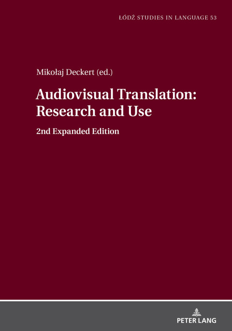 Cover image for book Audiovisual Translation – Research and Use