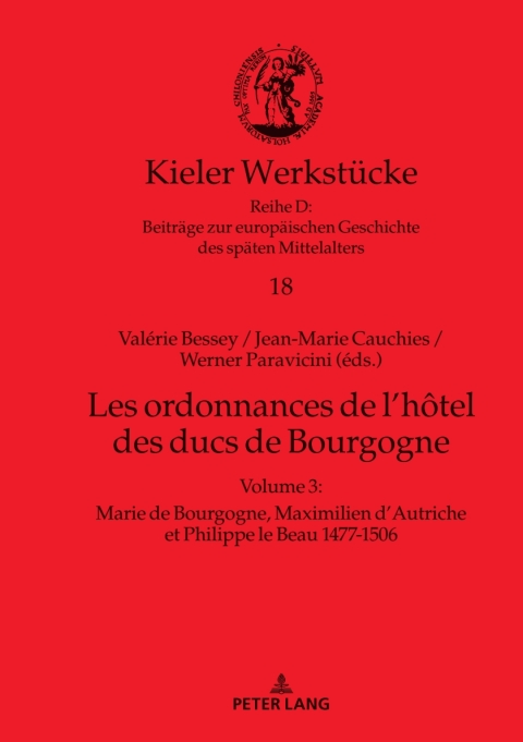 Cover image for book Les ordonnances de l’hôtel des ducs de Bourgogne