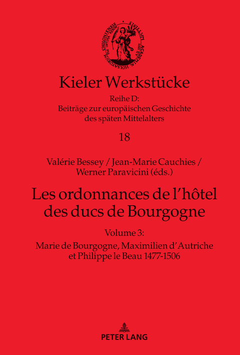 Cover image for book Les ordonnances de l’hôtel des ducs de Bourgogne