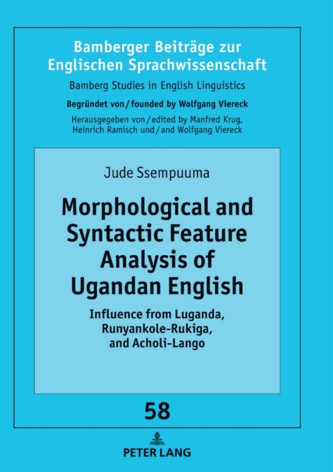 Cover image for book Morphological and Syntactic Feature Analysis of Ugandan English