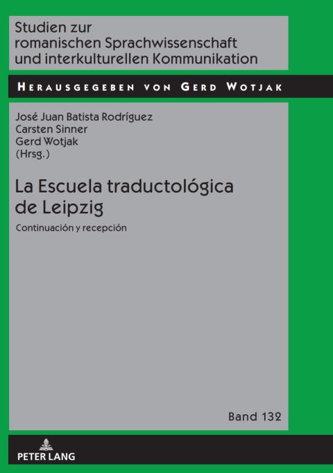 Cover image for book La Escuela traductológica de Leipzig